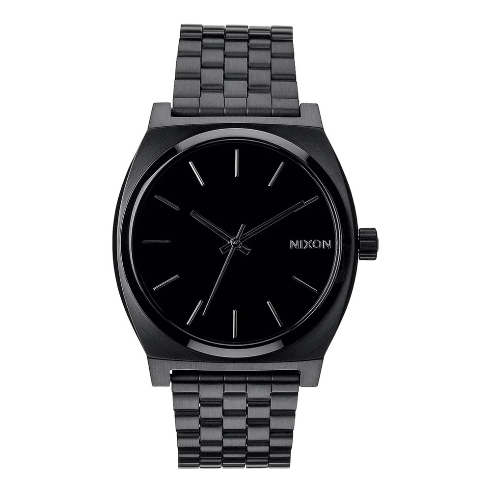 BLACK NIXON TIMETELLER WATCH